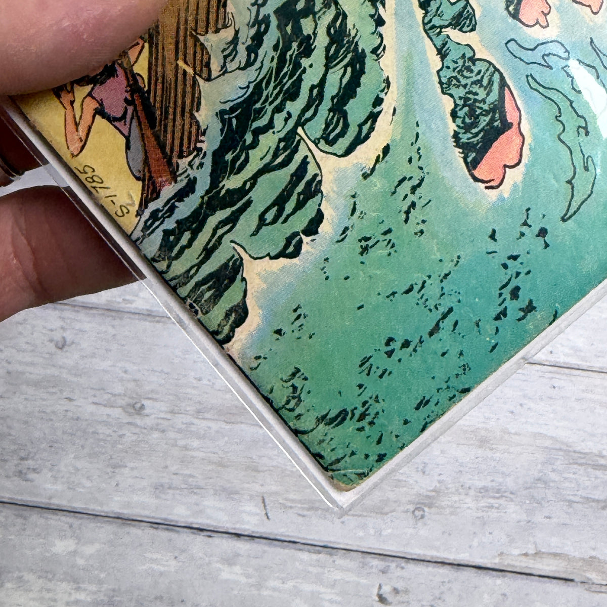 Action Comics #439 (1974) condition detail 4, actual copy