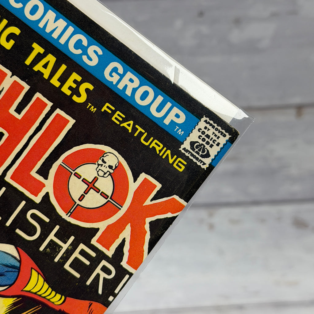 Astonishing Tales #27 (1974) condition detail 2, actual copy
