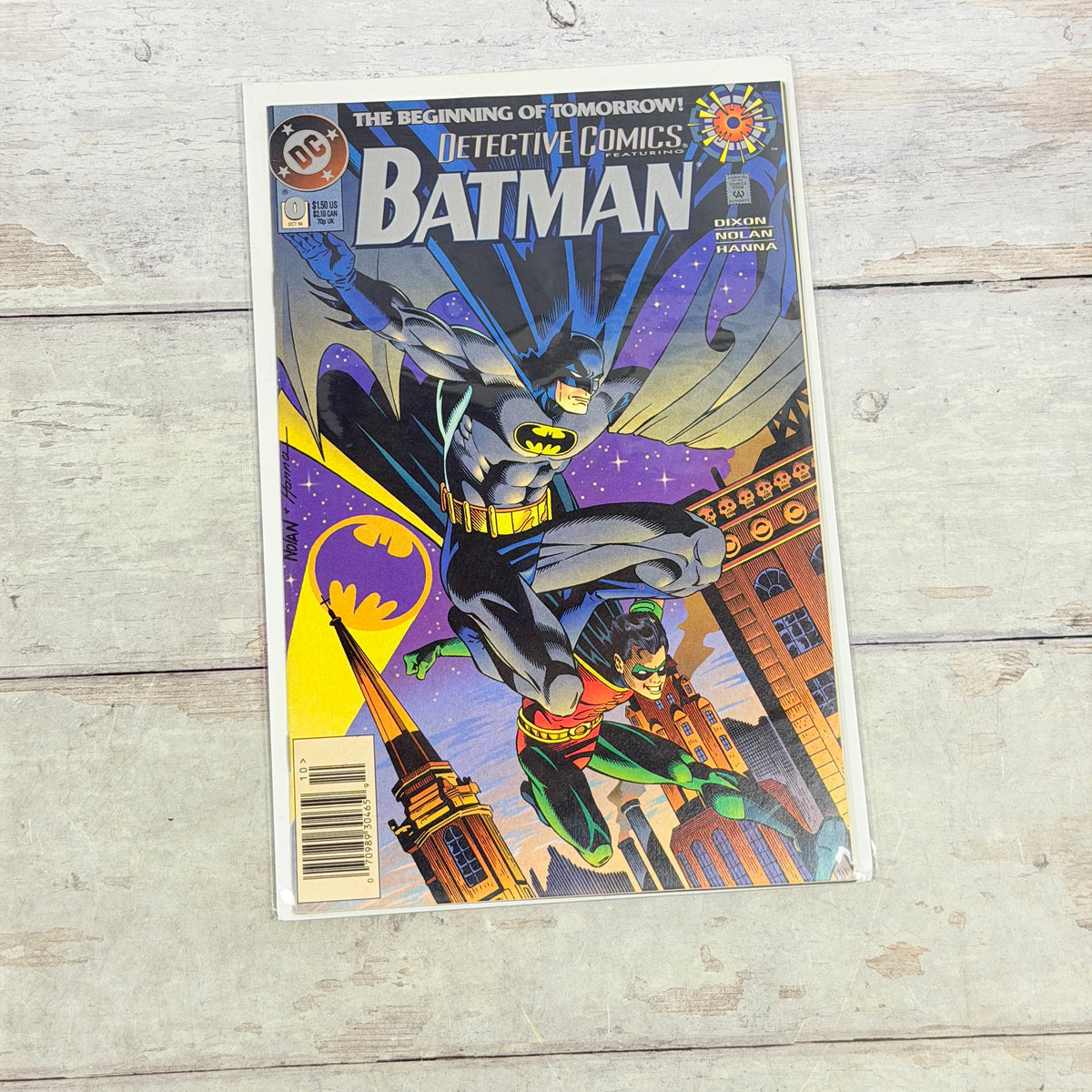 Detective Comics #0 (1994) Newsstand, additional front cover view, photo 941