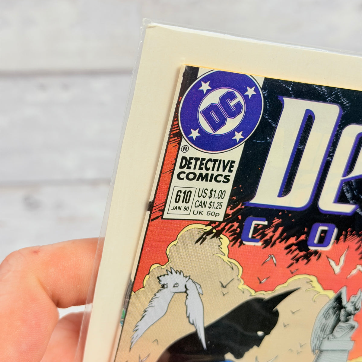 Detective Comics #610 (1990) Direct Edition, cover detail, photo 938