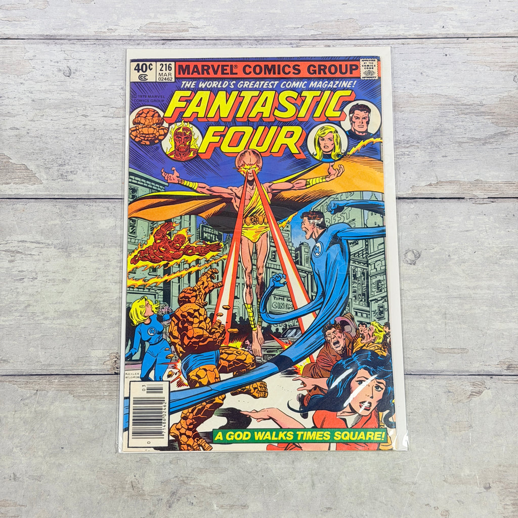 Fantastic Four #216 (1980) Newsstand, full front cover, photo 982