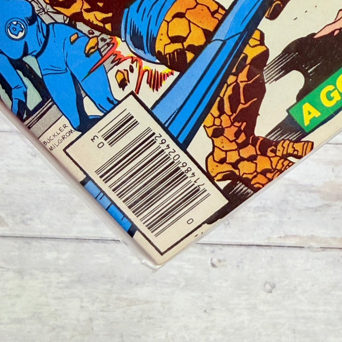 Fantastic Four #216 (1980) Newsstand, cover detail, photo 984