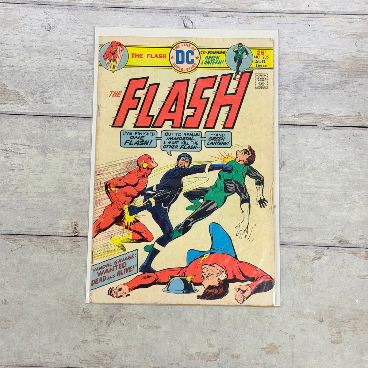 The Flash #235 (1975) 25-Cent Cover, full front cover, photo 977