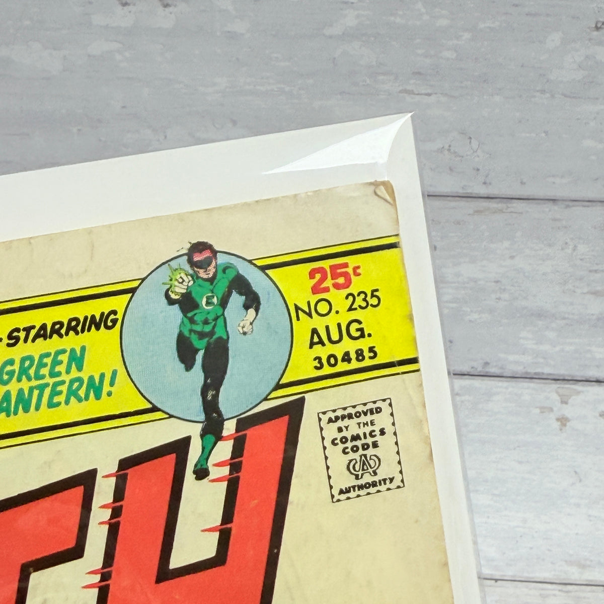 The Flash #235 (1975) 25-Cent Cover, cover detail, photo 980
