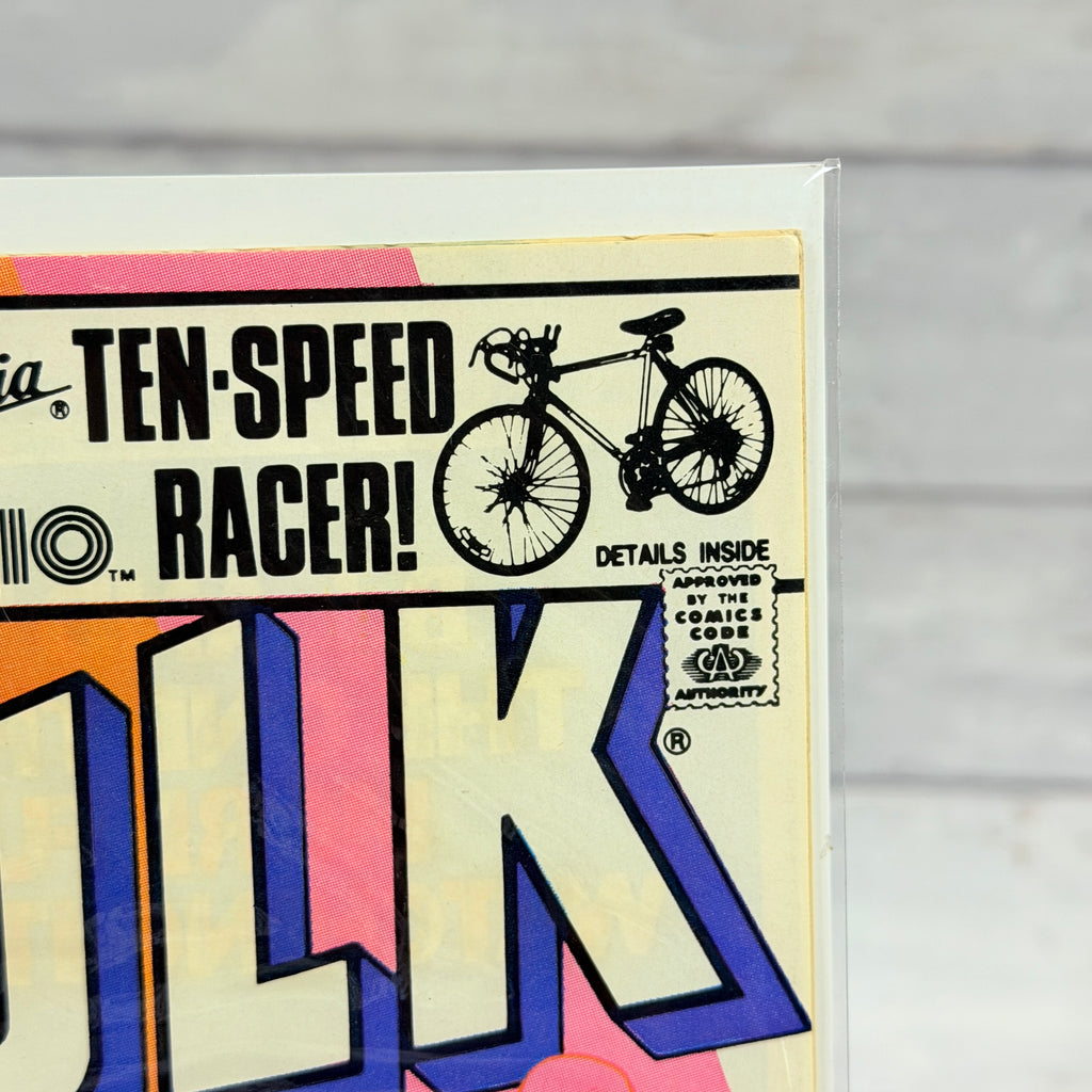 The Incredible Hulk #267 (1982) Direct Edition, cover detail, photo 1028