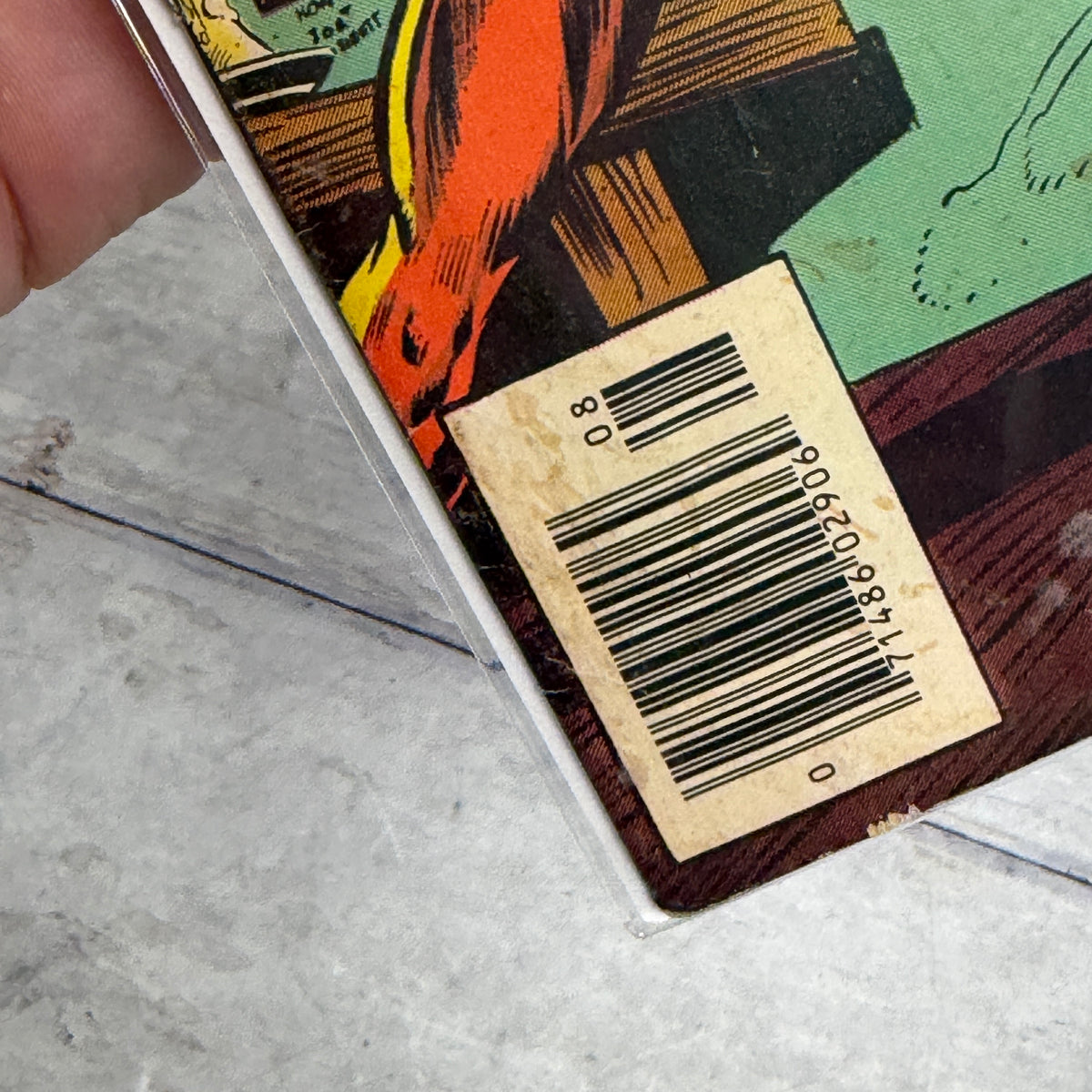 Marvel Two-in-One #18 (1976) condition detail 2, actual copy