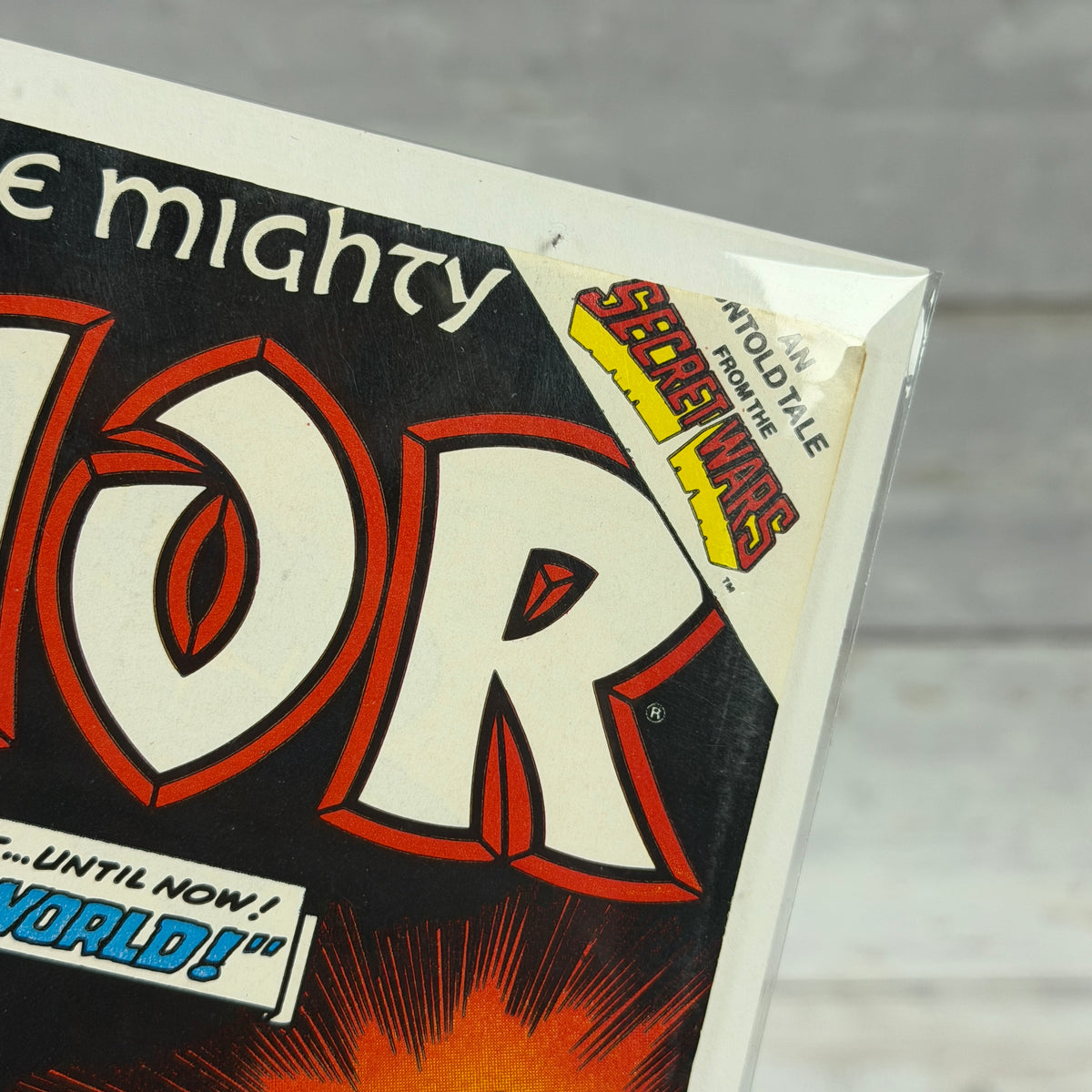 Thor #383 (1987) condition detail 2, actual copy