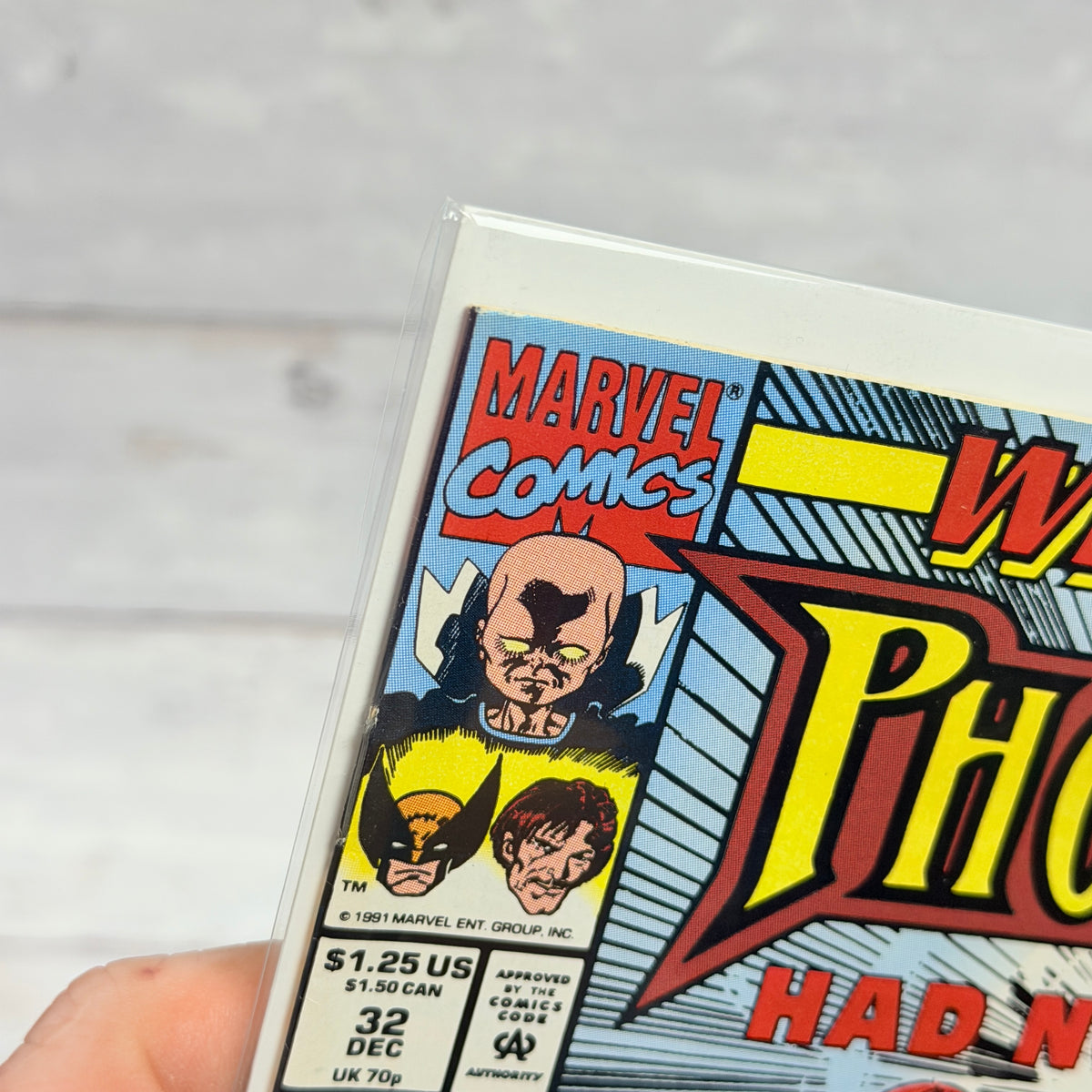 What If...? #32 (1991) Direct Edition, cover detail, photo 1007