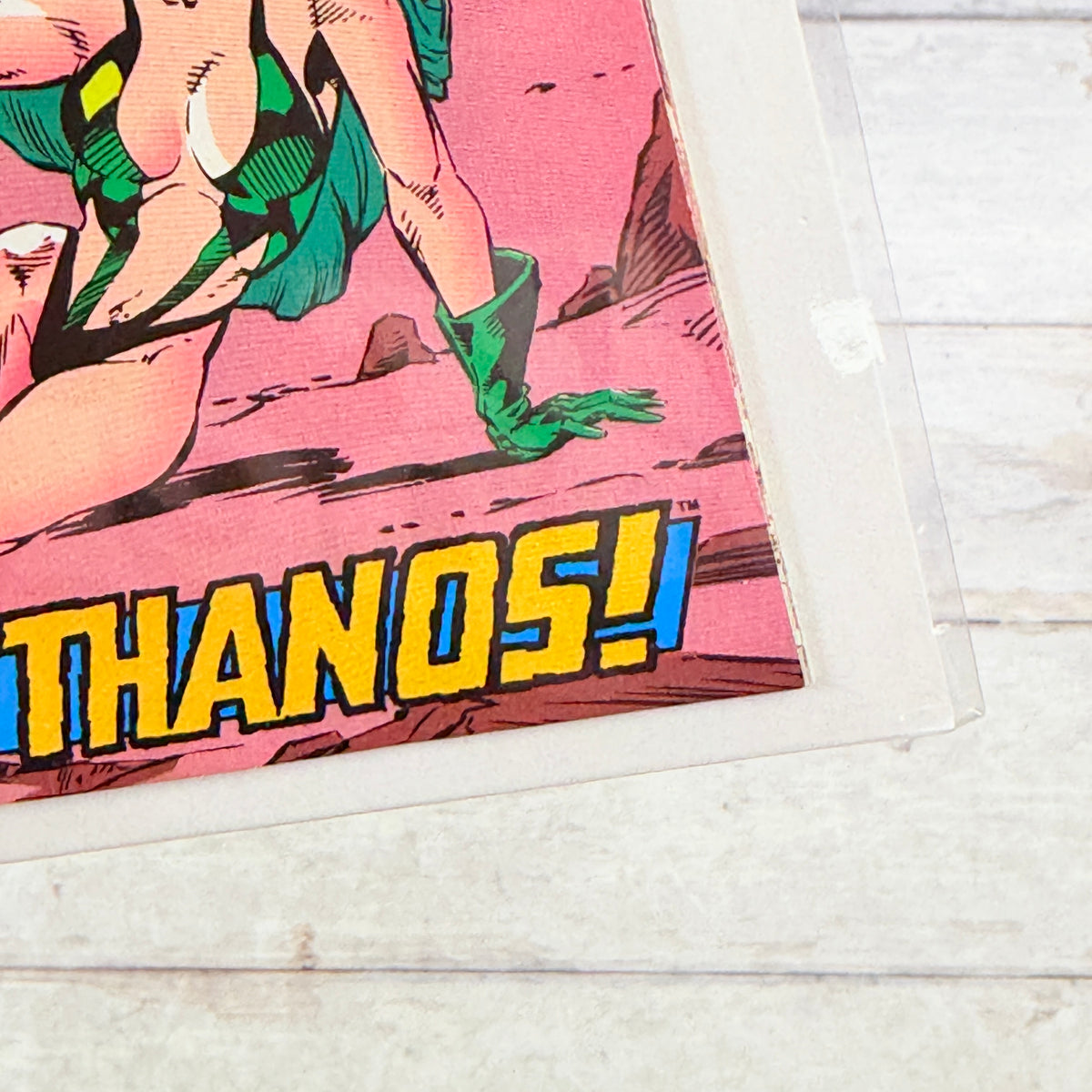 Warlock and the Infinity Watch #8 (1992) Direct Edition, cover detail, photo 962