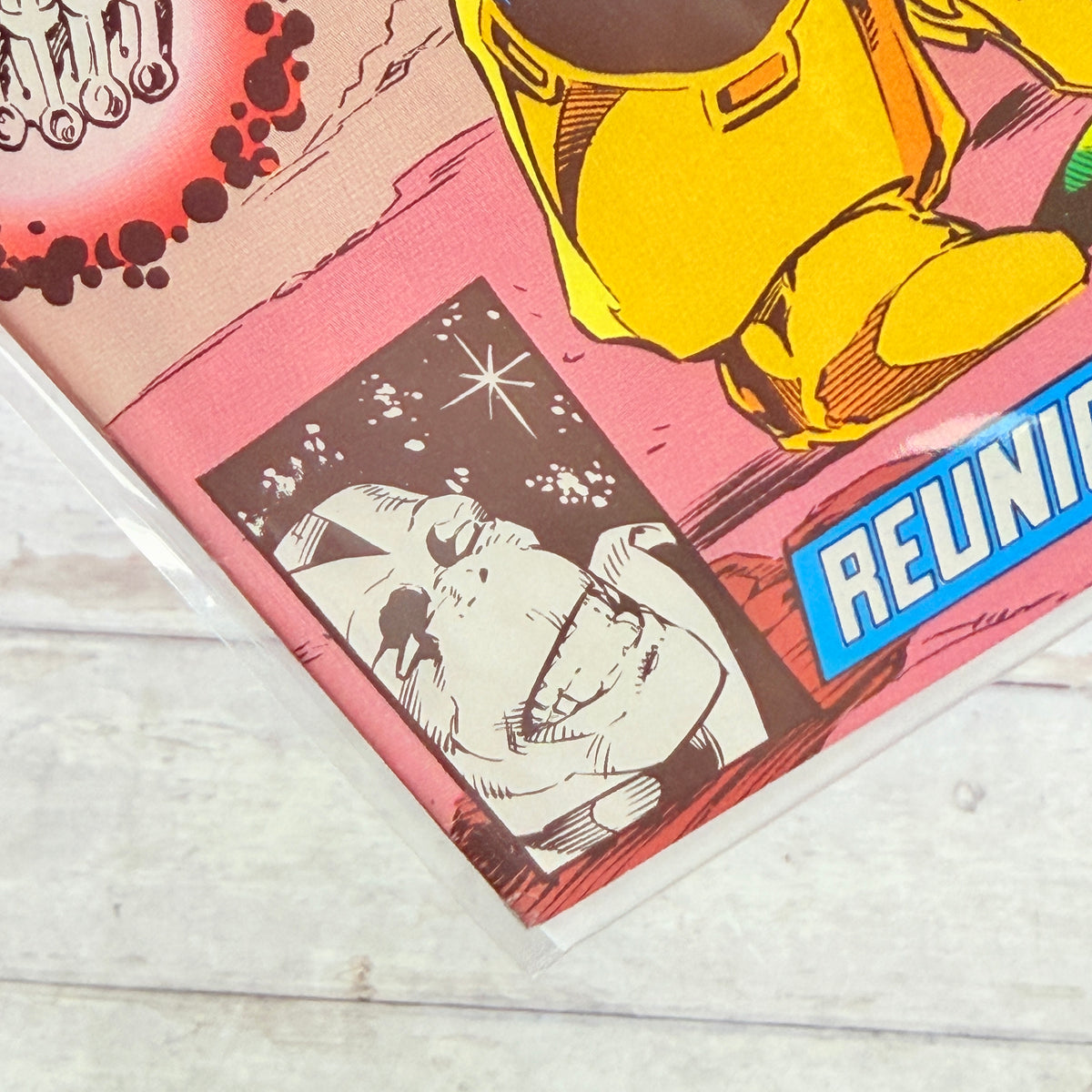 Warlock and the Infinity Watch #8 (1992) Direct Edition, cover detail, photo 963