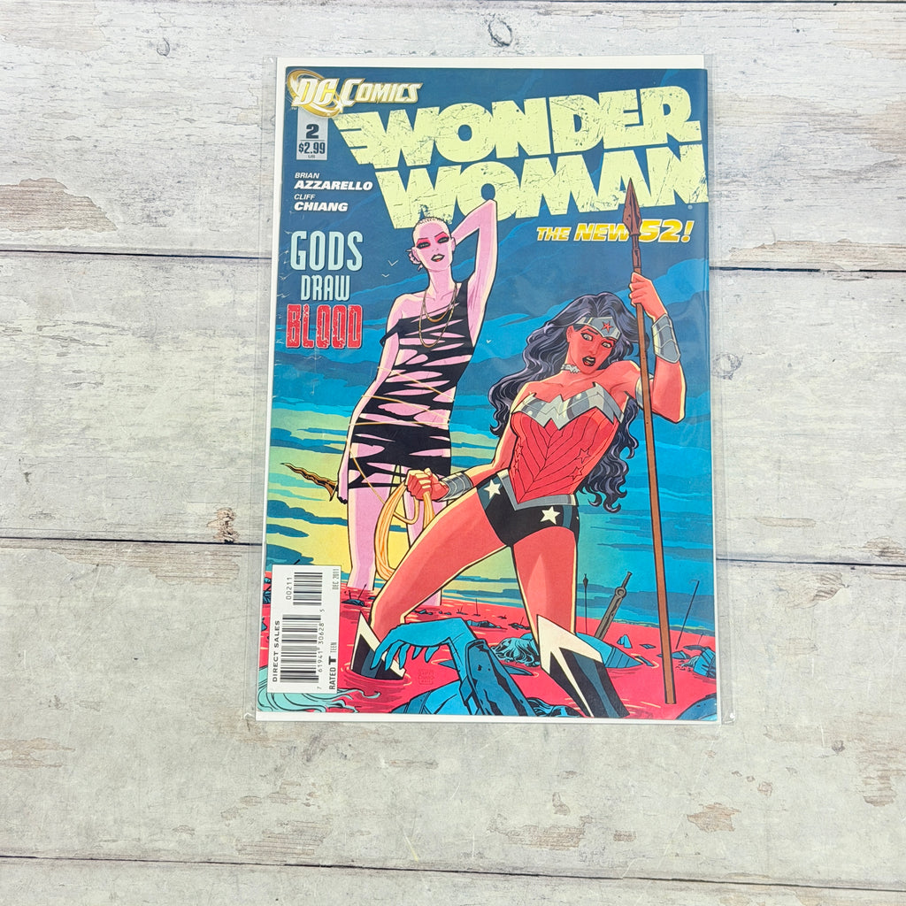 Wonder Woman #2 (2011) The New 52 Direct Edition, full front cover, photo 956