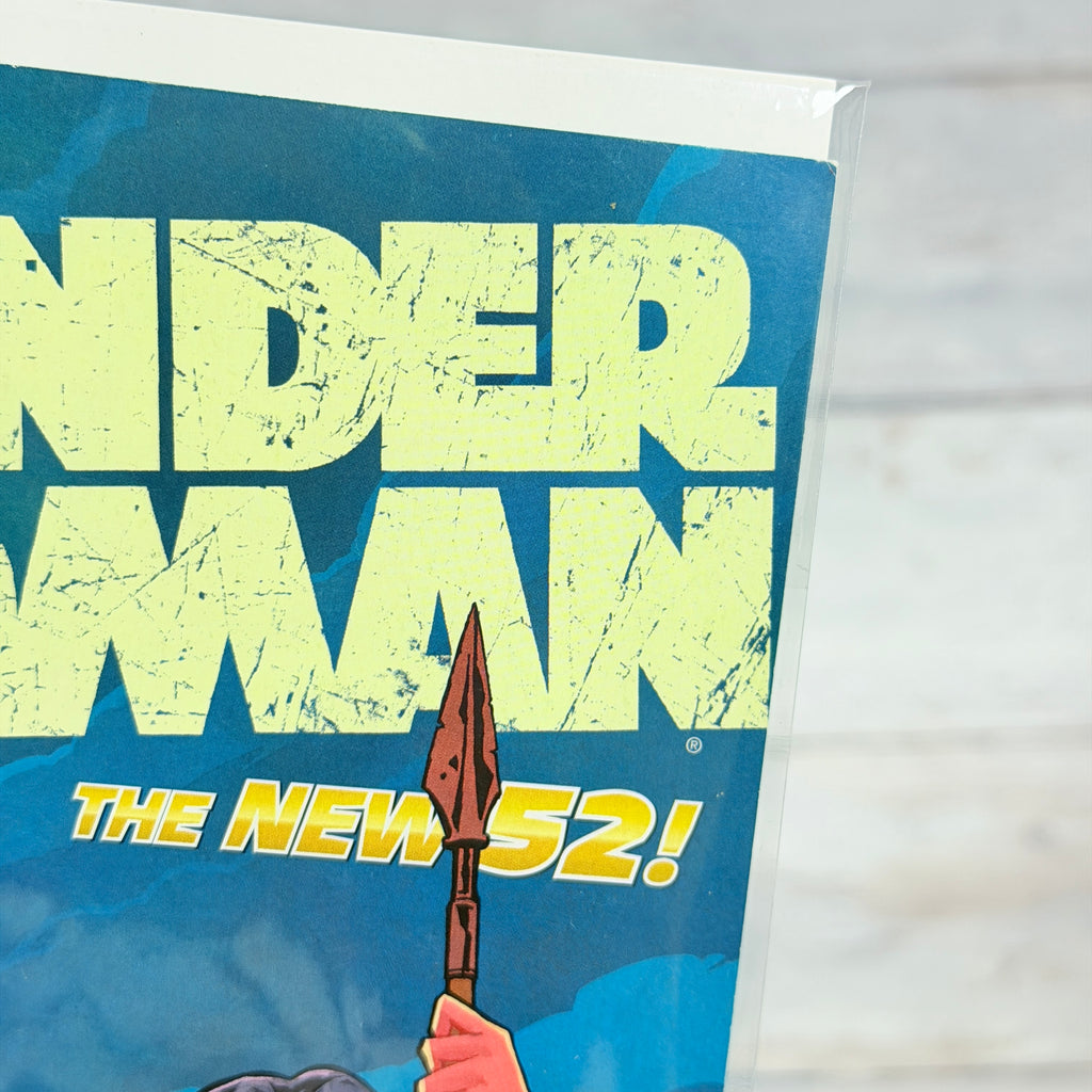 Wonder Woman #2 (2011) The New 52 Direct Edition, cover detail, photo 959