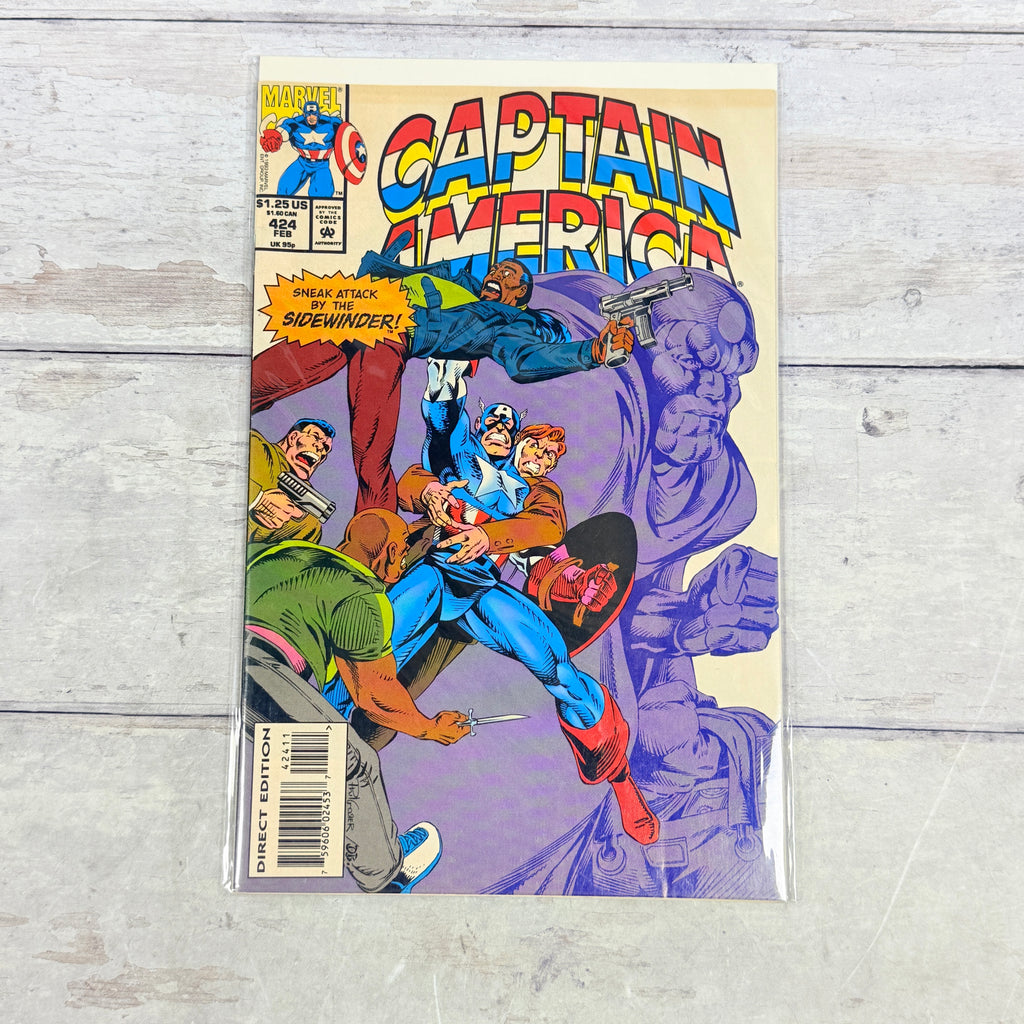 Captain America #424 (1994) Marvel Comics, upright full front cover