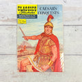 Classics Illustrated 130 Caesar's Conquests front cover showing Roman soldier, issue 130 and 15-cent cover price