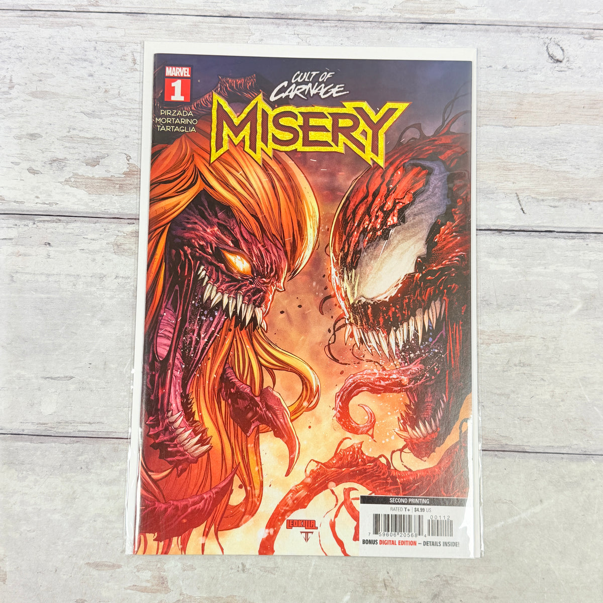 Cult of Carnage: Misery #1 (2023), Ken Lashley second printing: full front cover of the actual pre-owned copy.