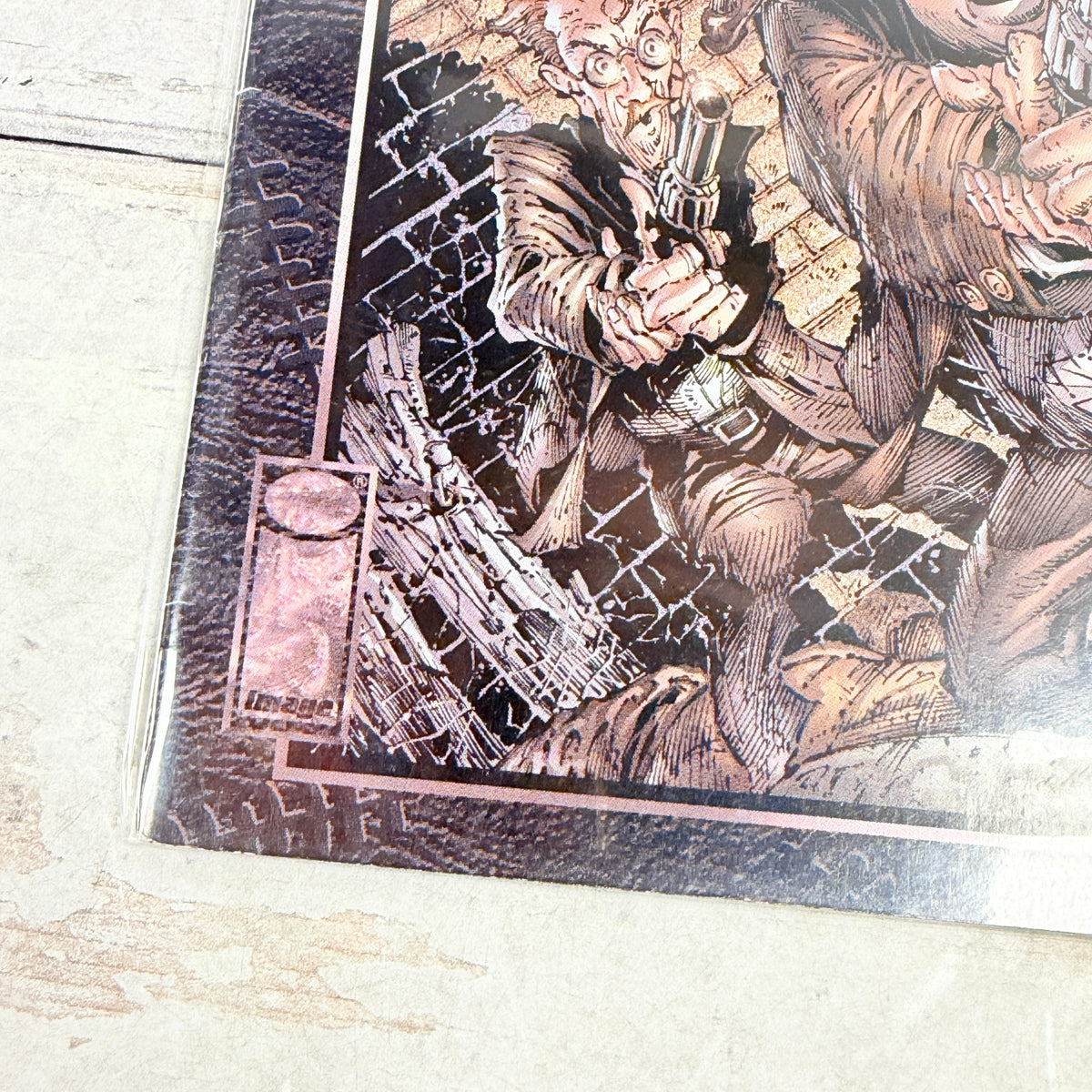 Curse of the Spawn #6 (1997) Image Comics, lower-left cover detail