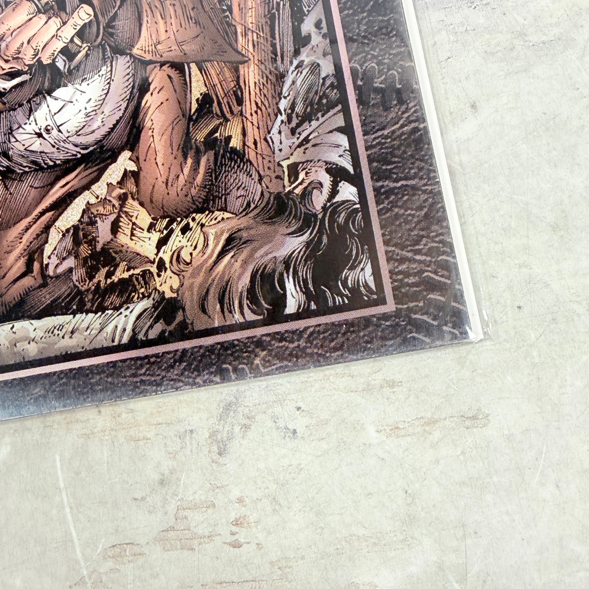 Curse of the Spawn #6 (1997) Image Comics, lower-right cover detail