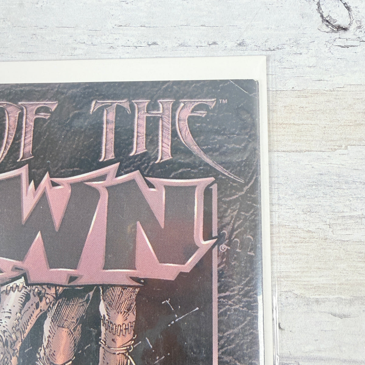 Curse of the Spawn #6 (1997) Image Comics, upper-right cover detail