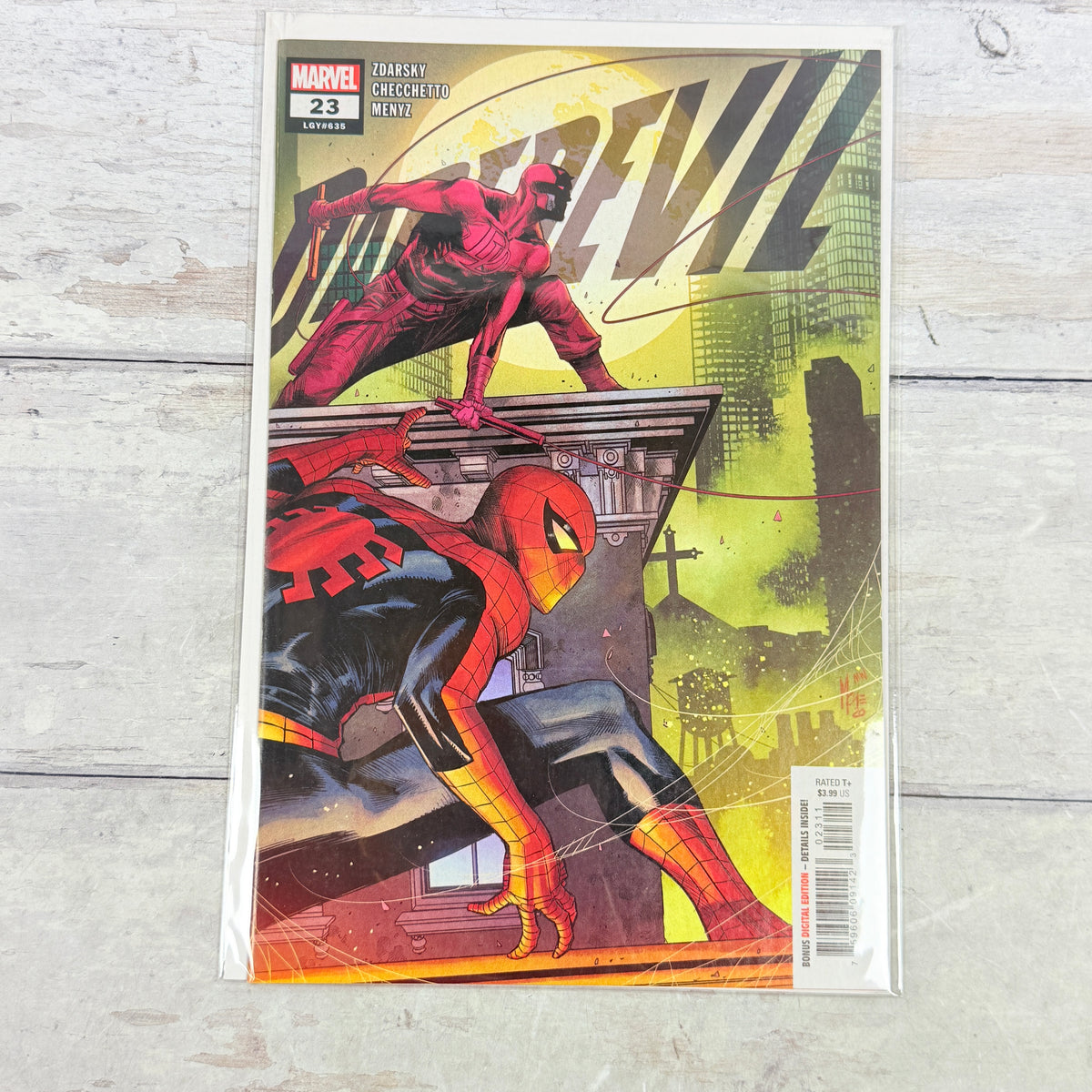 Daredevil #23 (2020): full front cover of the actual pre-owned copy.