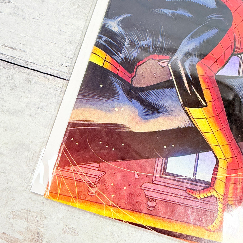 Daredevil #23 (2020): lower-left front corner and spine detail of the actual pre-owned copy.
