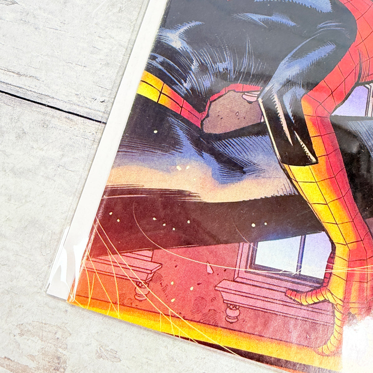 Daredevil #23 (2020): lower-left front corner and spine detail of the actual pre-owned copy.