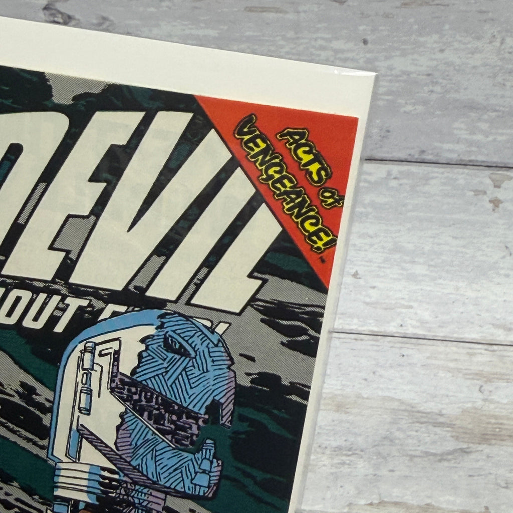 Daredevil #276 1990 upper-right corner detail