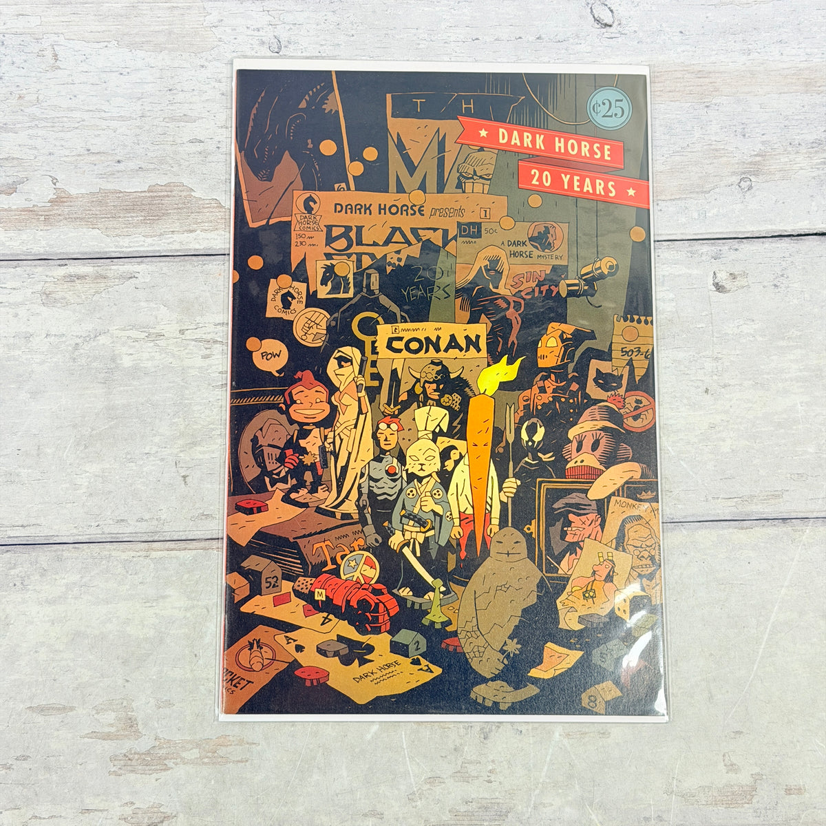 Dark Horse Twenty Years #one-shot, full front cover