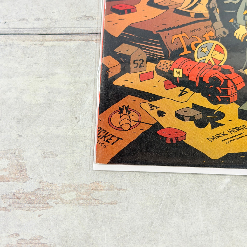 Dark Horse Twenty Years #one-shot, lower-left front detail