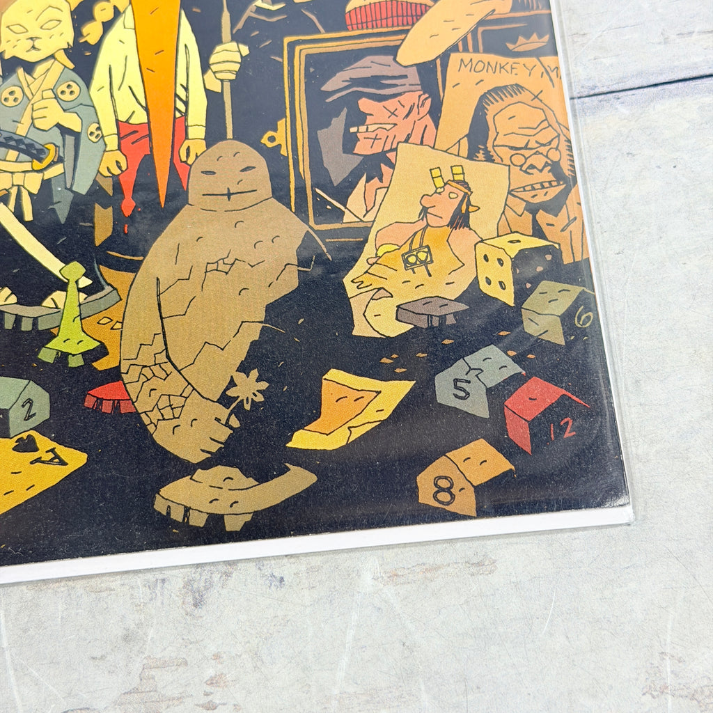 Dark Horse Twenty Years #one-shot, lower-right front detail