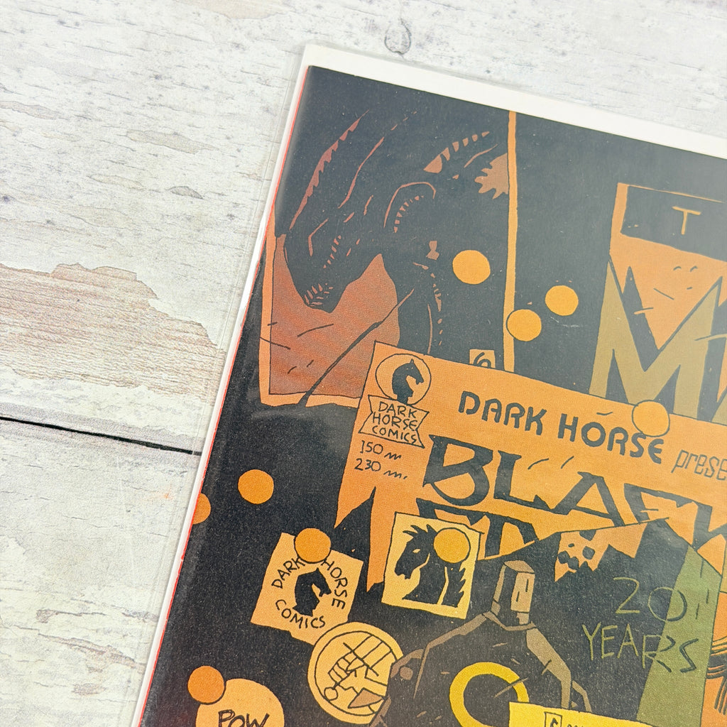 Dark Horse Twenty Years #one-shot, upper-left front detail