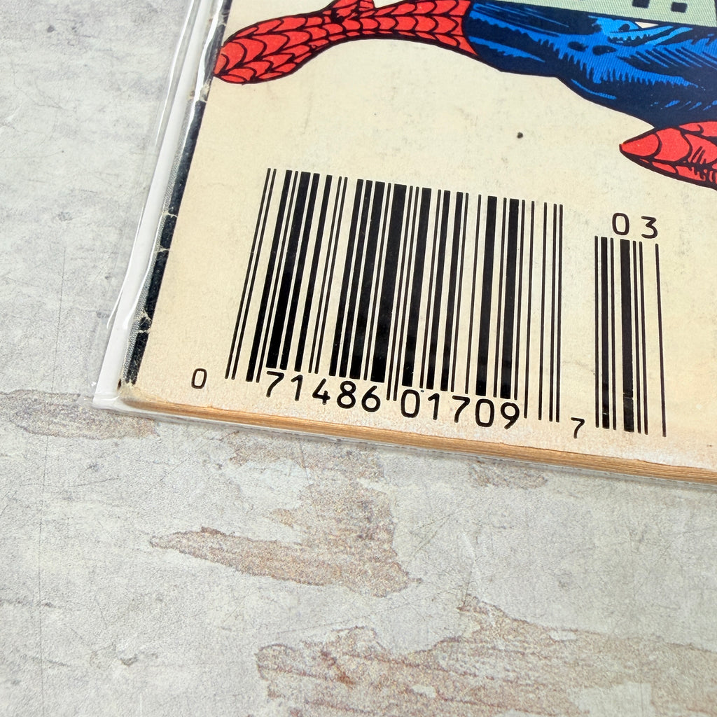 Deadly Foes of Spider-Man #3 (1991) Marvel Comics, newsstand barcode