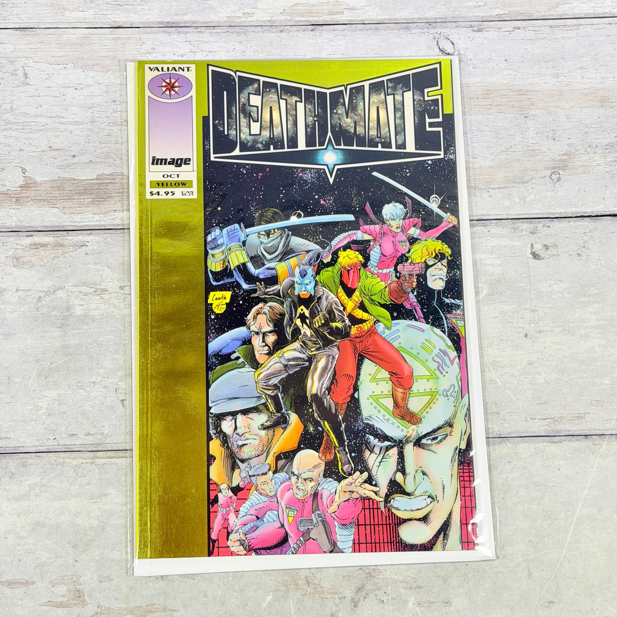 Deathmate #Yellow, full front cover