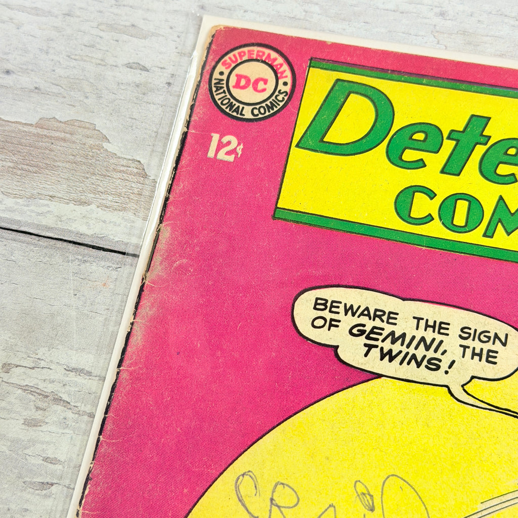 Detective Comics #323, front upper-left logo/price detail