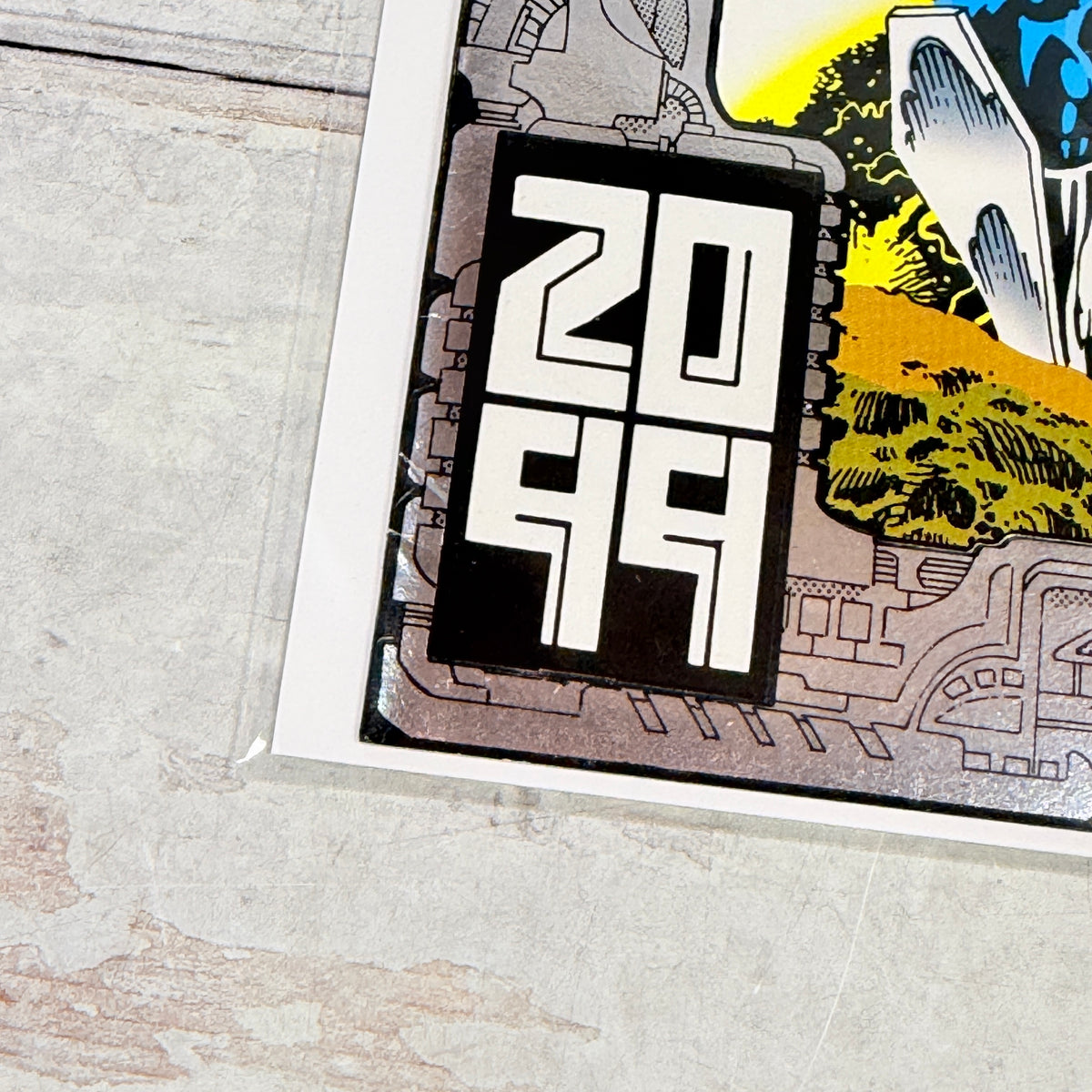 Doom 2099 #1, front_lower_left_detail