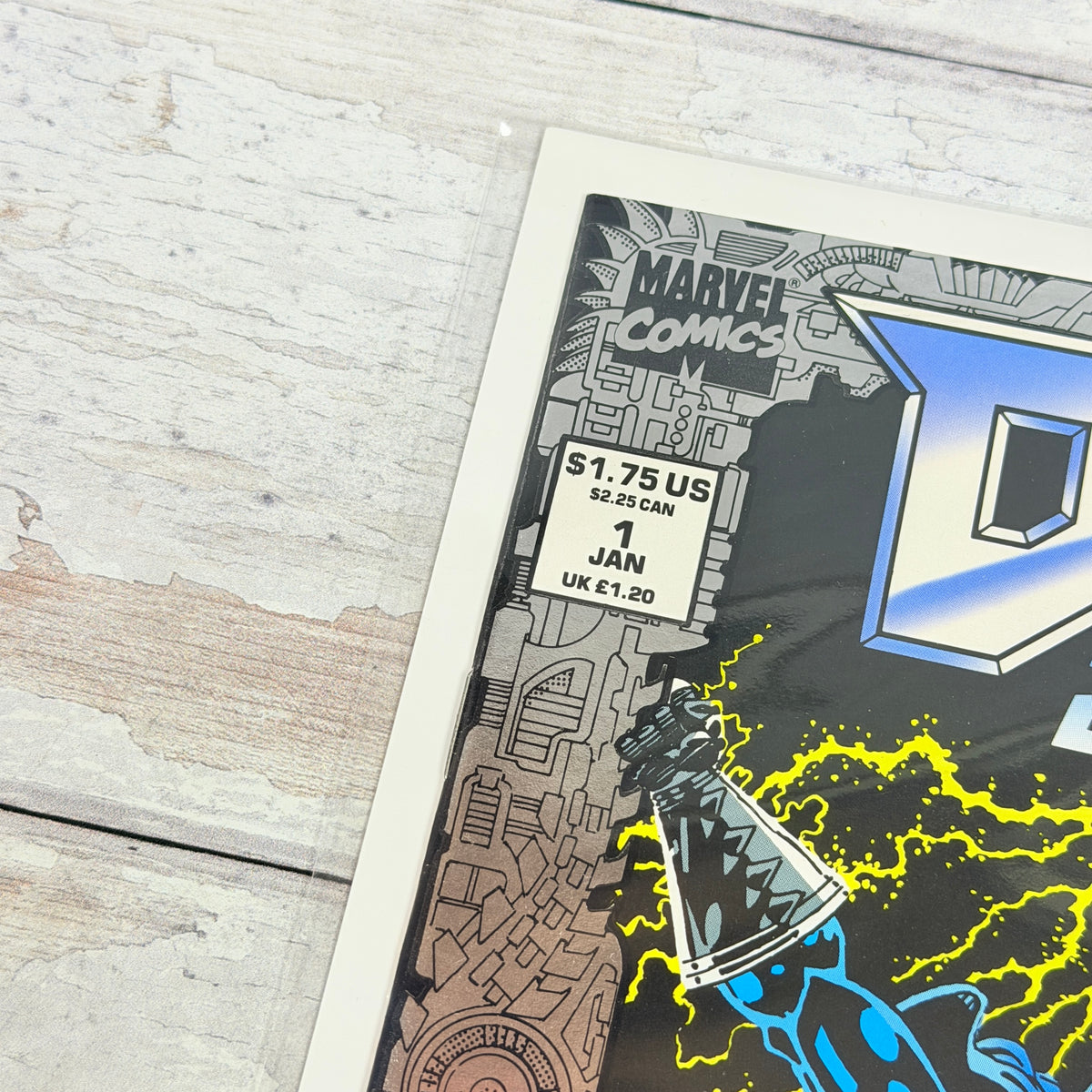 Doom 2099 #1, front_upper_left_detail