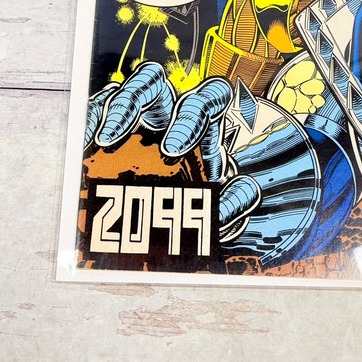Doom 2099 #4 (1993) Marvel Direct Edition — lower-left detail