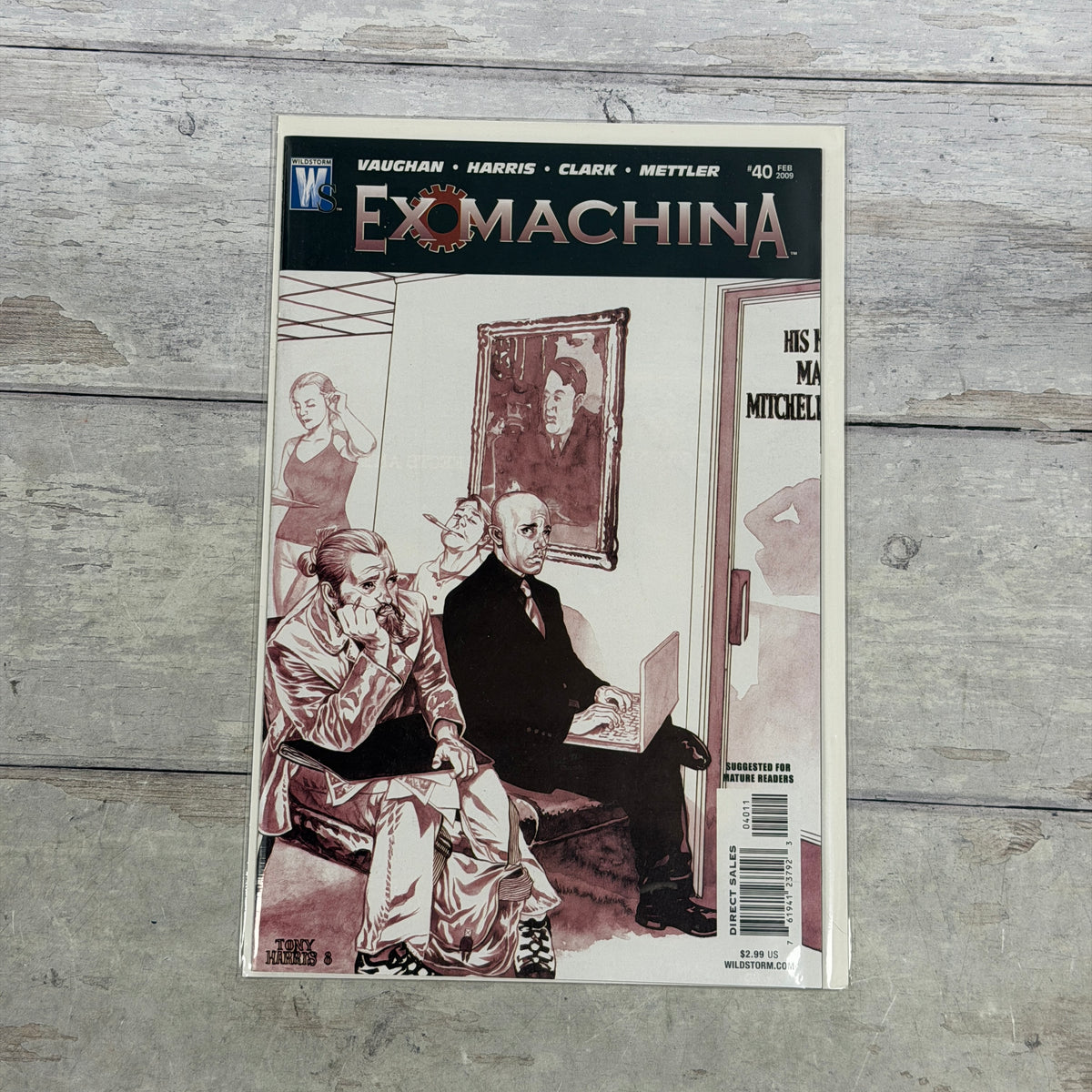 Ex Machina #40 2009 WildStorm comic front cover
