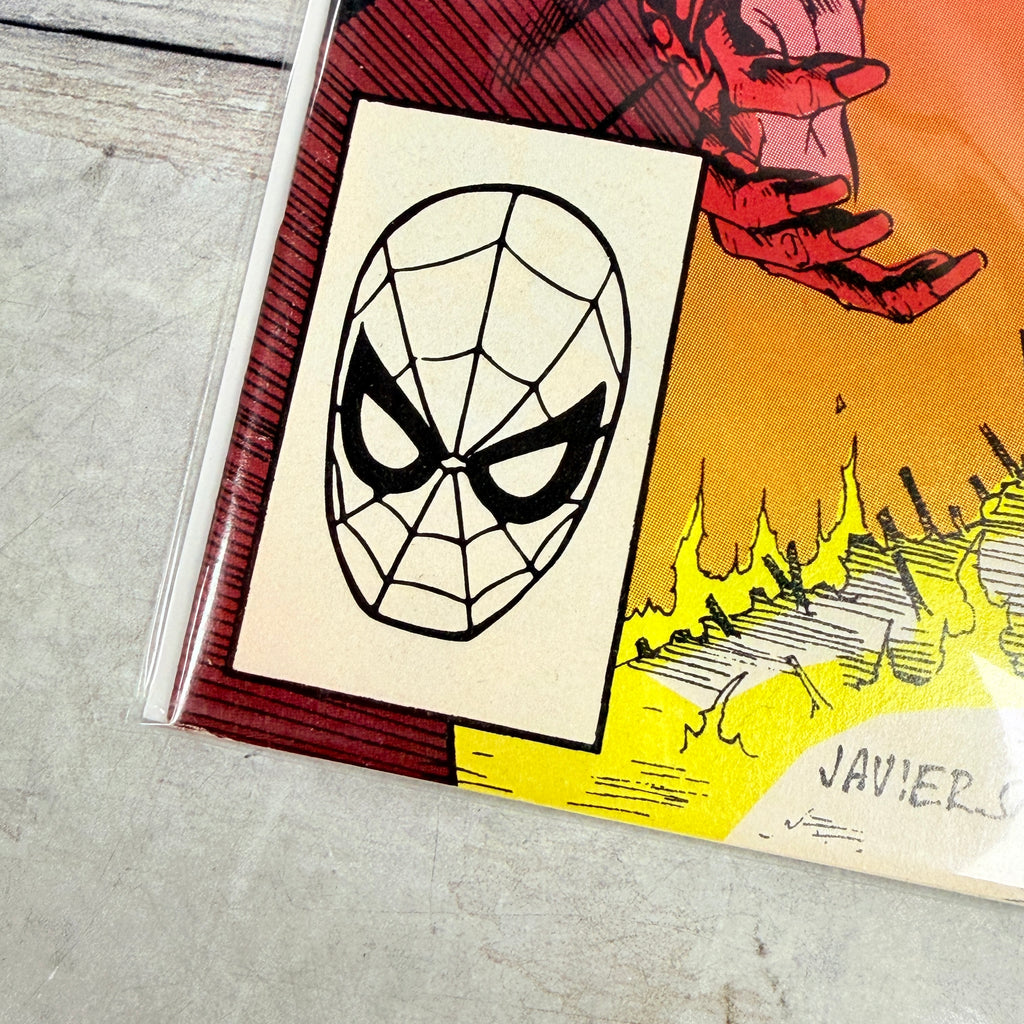 Ghost Rider #8 (1990) Marvel Comics, lower-left cover detail