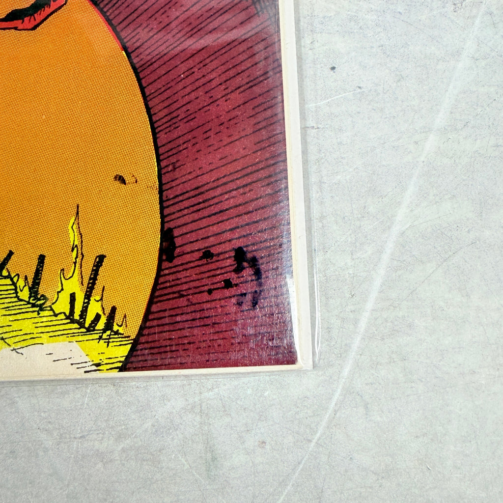 Ghost Rider #8 (1990) Marvel Comics, lower-right cover detail