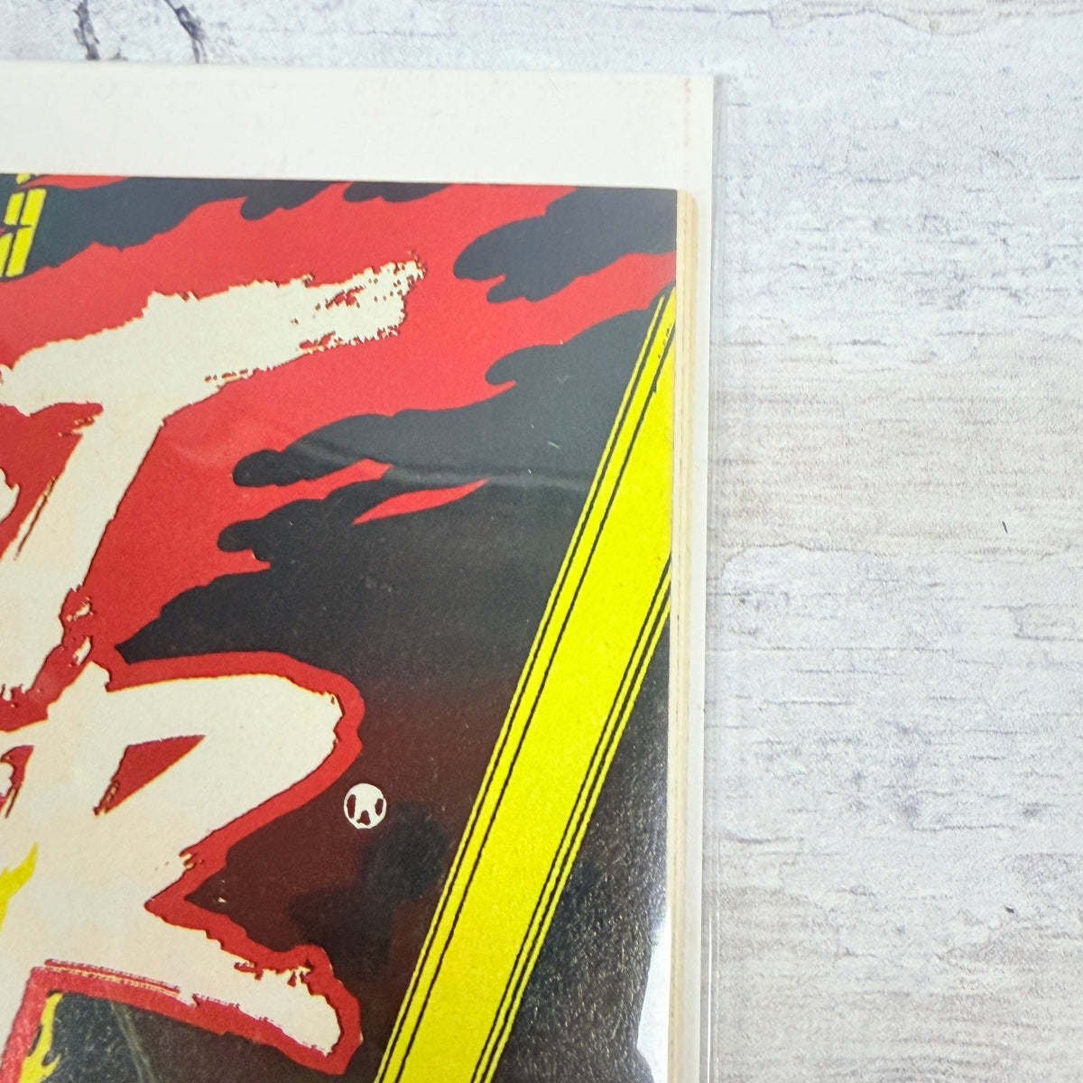 Ghost Rider #8 (1990) Marvel Comics, upper-right cover detail
