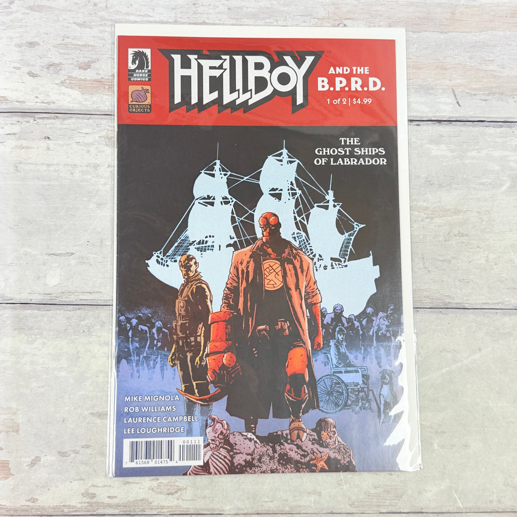 Hellboy and the B.P.R.D.: The Ghost Ships of Labrador #1 (2025) — full front cover