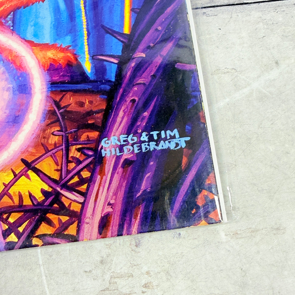 Homelands #1 Magic: The Gathering (1996) Armada Comic — lower-right detail