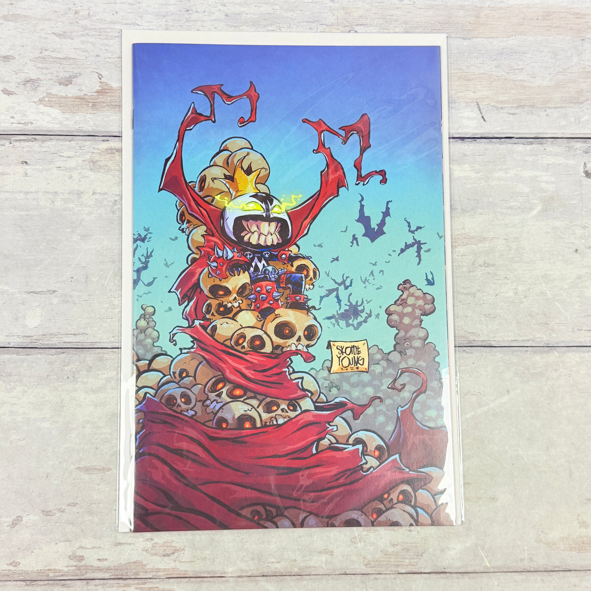 King Spawn #50 (2025) Skottie Young Cover C — full front artwork