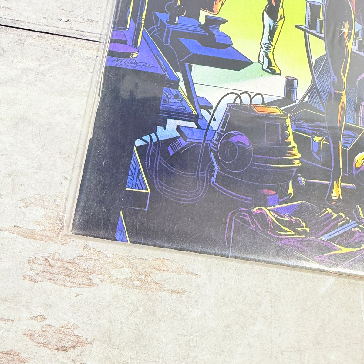 Magnus Robot Fighter #3 (1991) Valiant Comics — lower-left detail