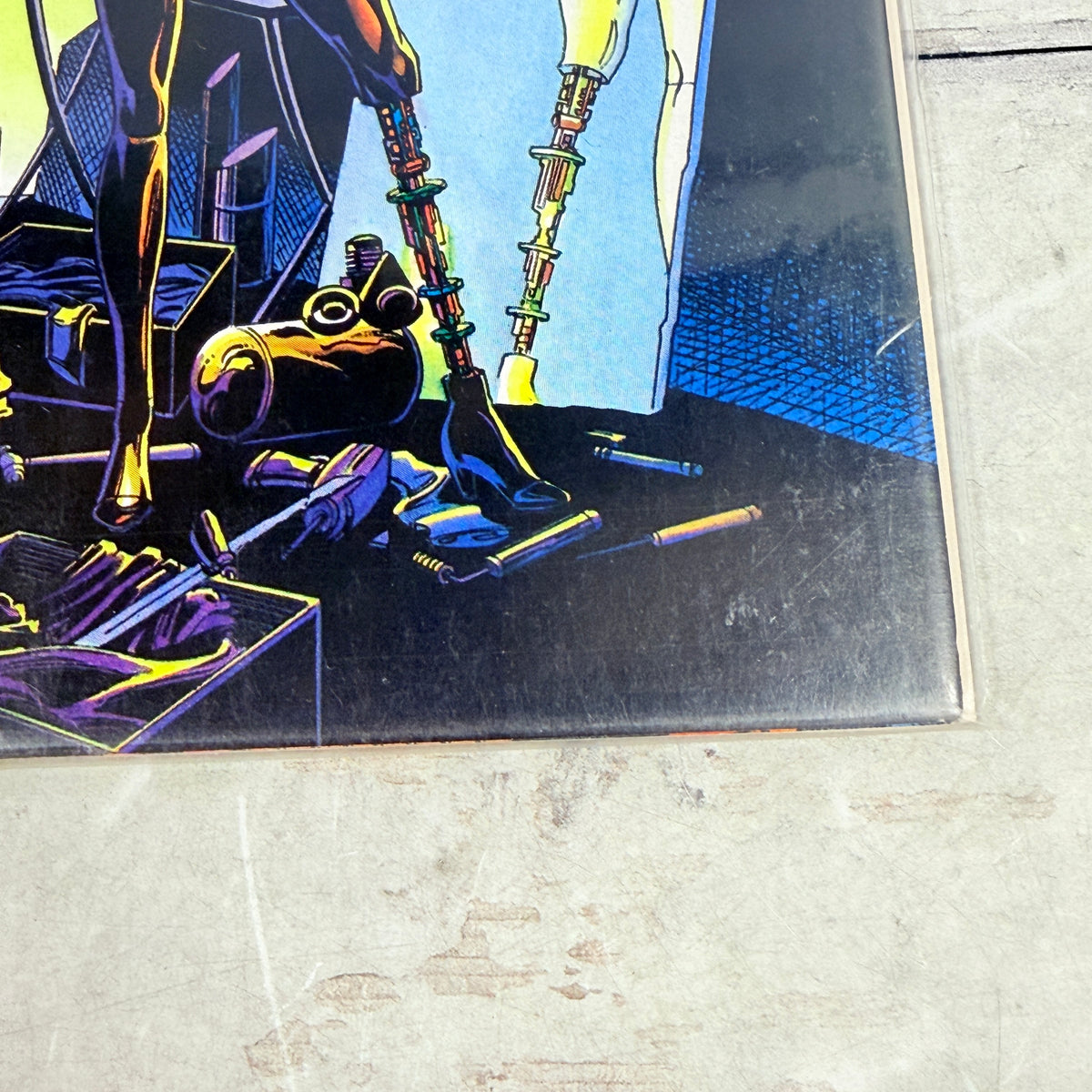 Magnus Robot Fighter #3 (1991) Valiant Comics — lower-right detail