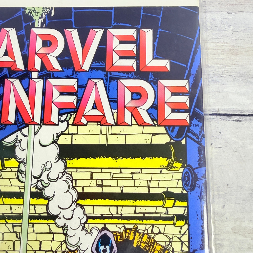 Marvel Fanfare #12 (1984) Black Widow Marvel Comics — upper-right detail