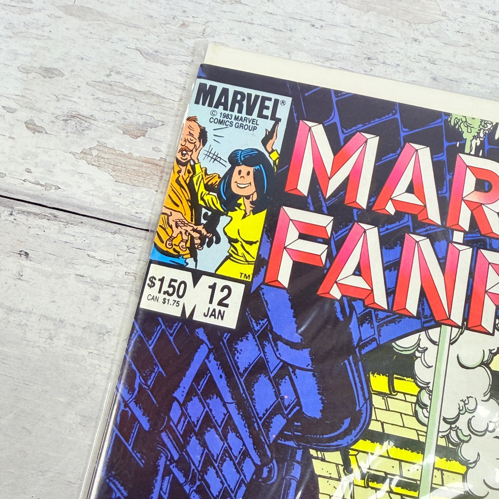 Marvel Fanfare #12 (1984) Black Widow Marvel Comics — upper-left detail