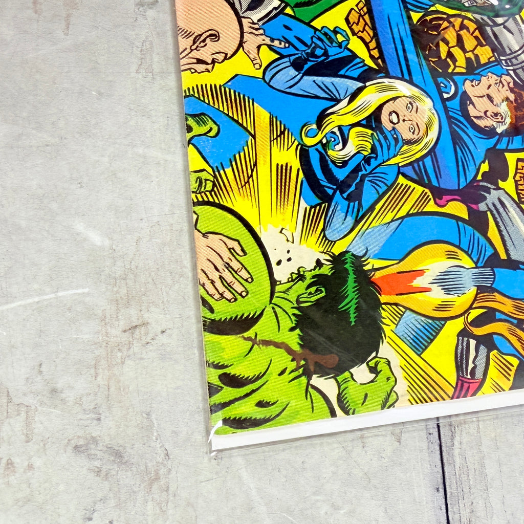 Marvel’s Greatest Comics #81 (1979) Marvel Comics, lower-right cover detail