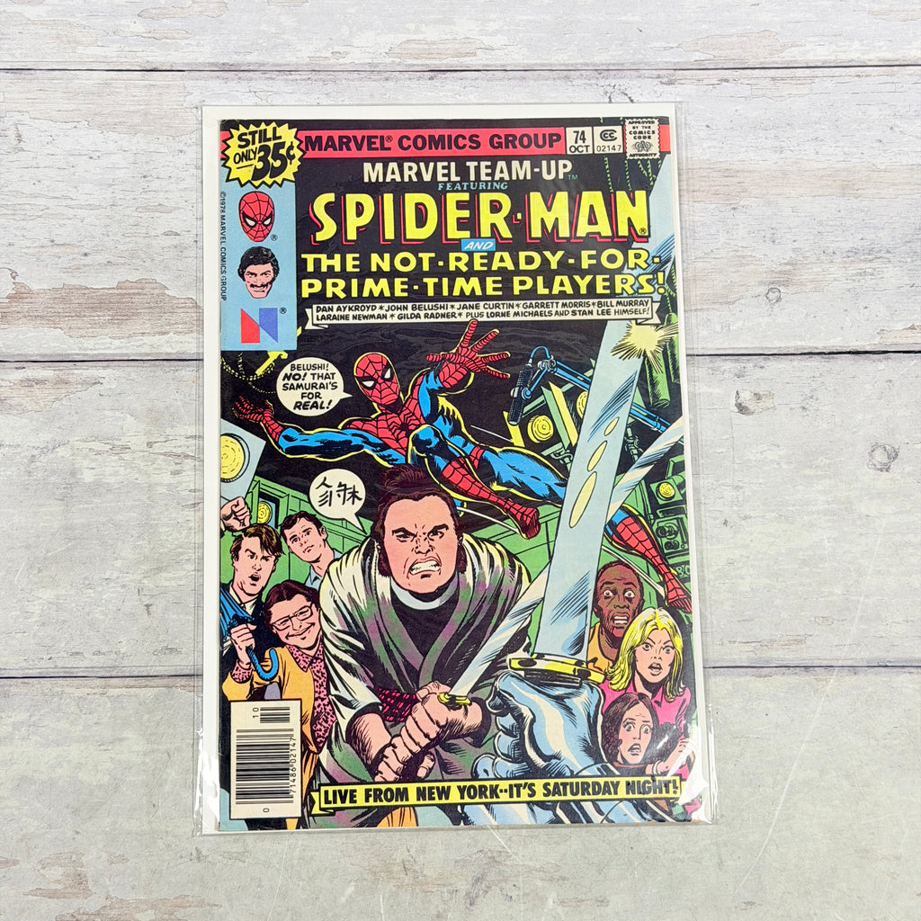 Marvel Team-Up #74, Full front cover