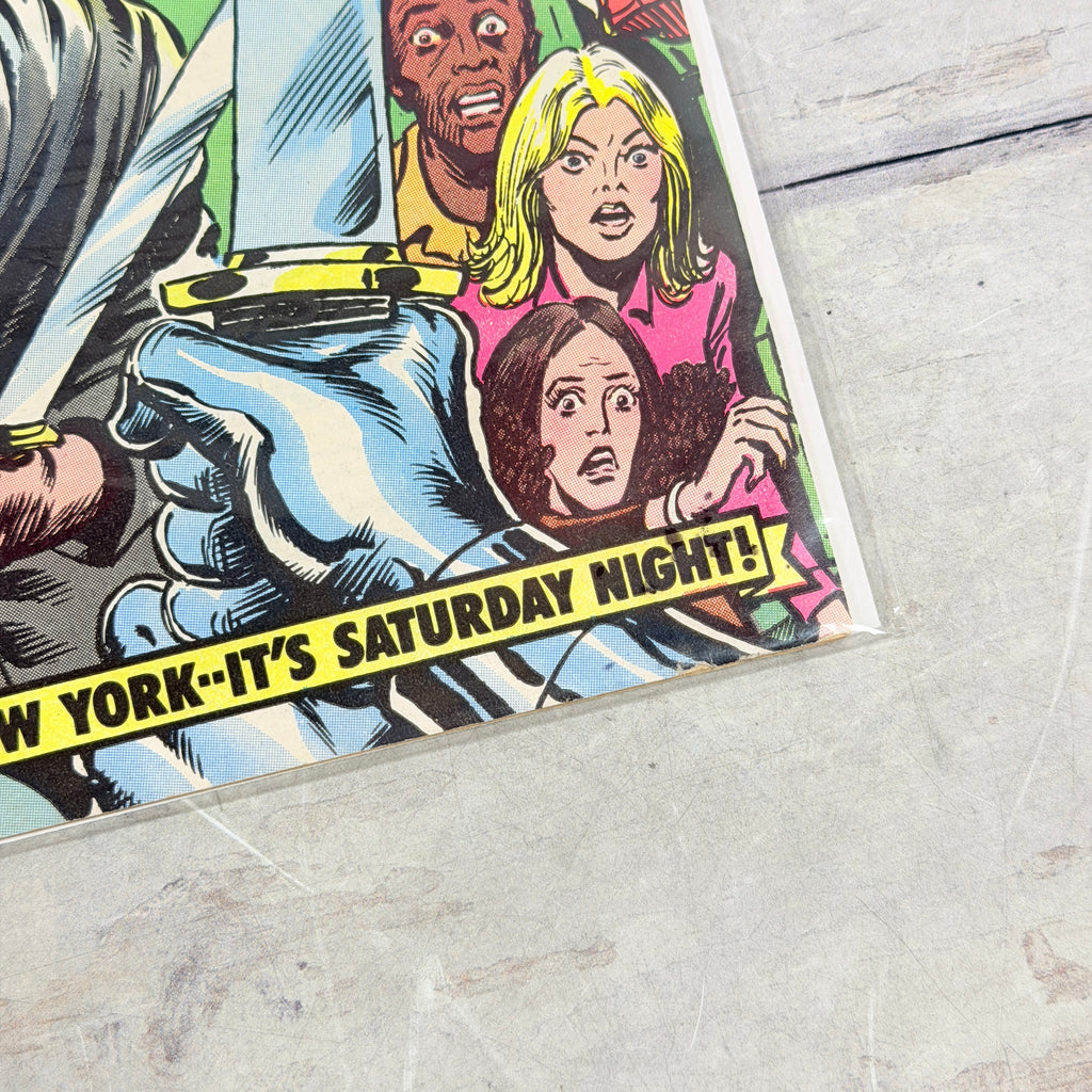 Marvel Team-Up #74, Front cover detail